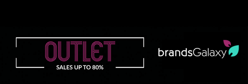 Το σήμα κατατεθέν του BrandsGalaxy.gr outlet sales εκπτώσεις μέχρι -80% και - 90% | YouBeHero